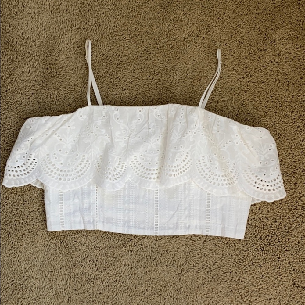Lace Crop Top - Bought at Kittenish